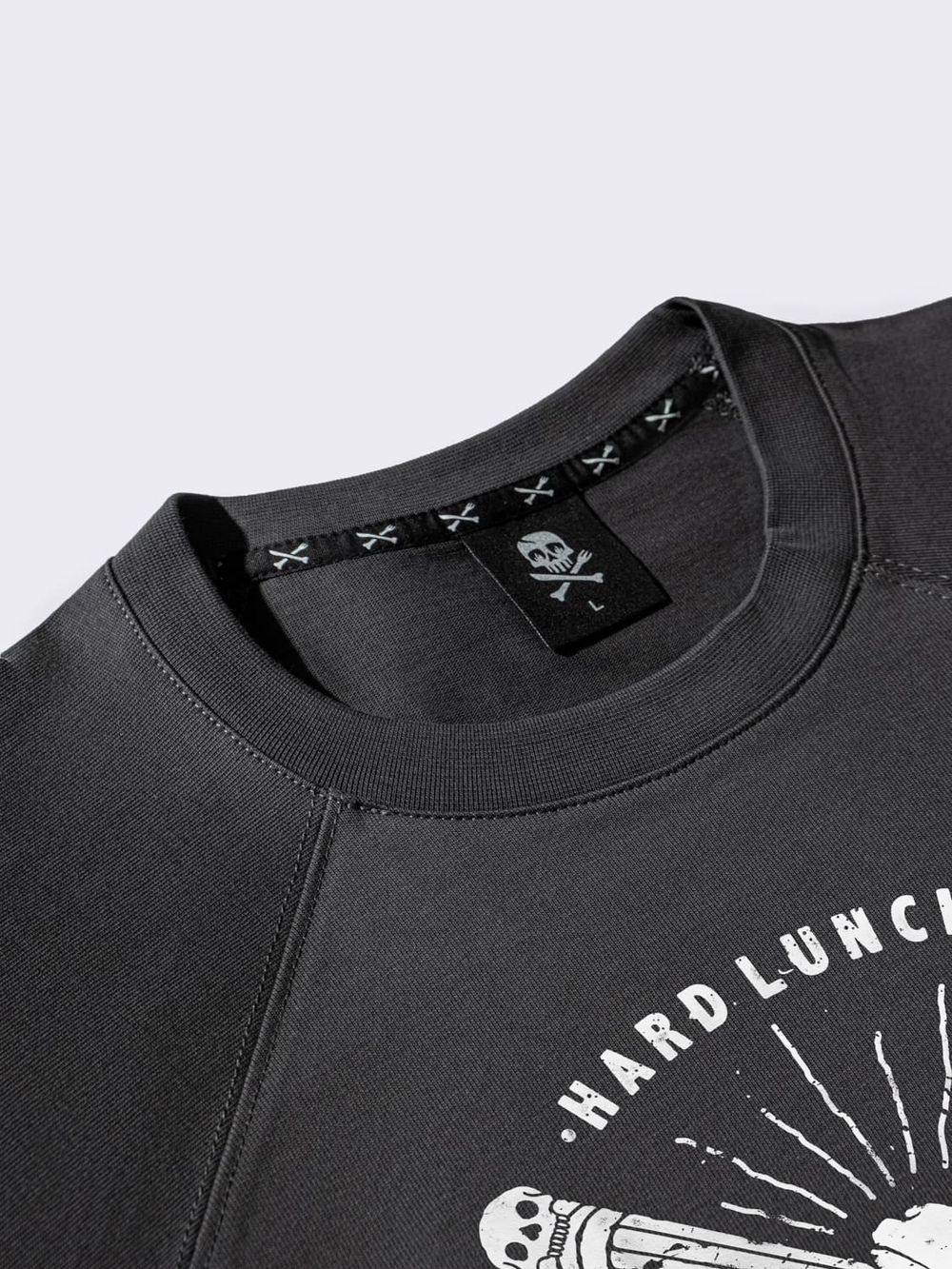 Лонгслив Hardlunch Fork and Knife черный