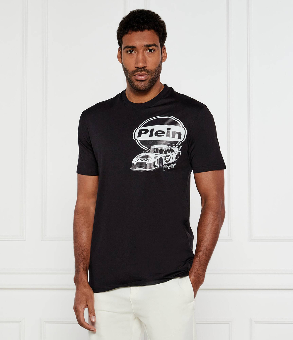 Футболка Cars Racing Philipp Plein - черный(MTK8058 PJY002N)