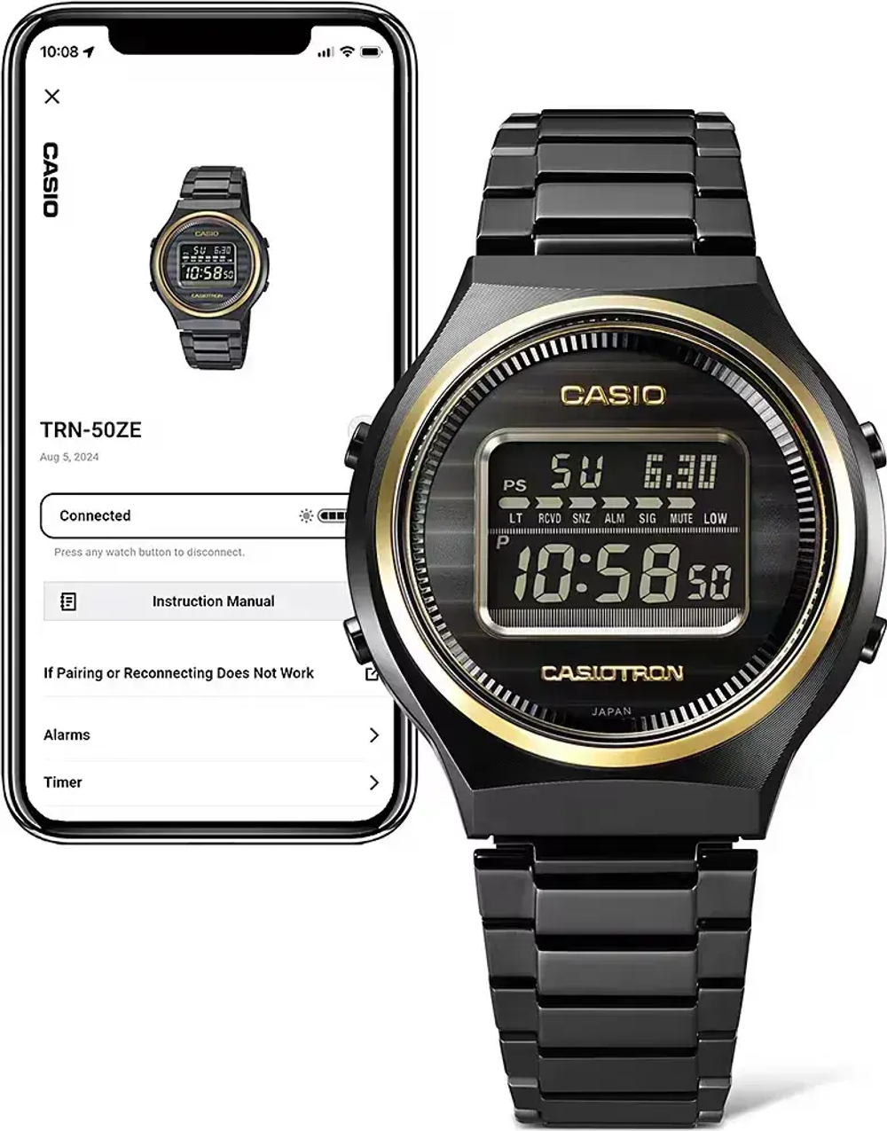 Мужские наручные часы Casio G-Shock TRN-50ZE-1A
