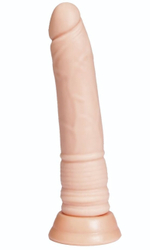Телесный фаллоимитатор A-toys с присоской - 18см. (Цвет: телесный)