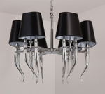 Pendant design lamp  Brunilde С6 by Ipe Cavalli (Red)