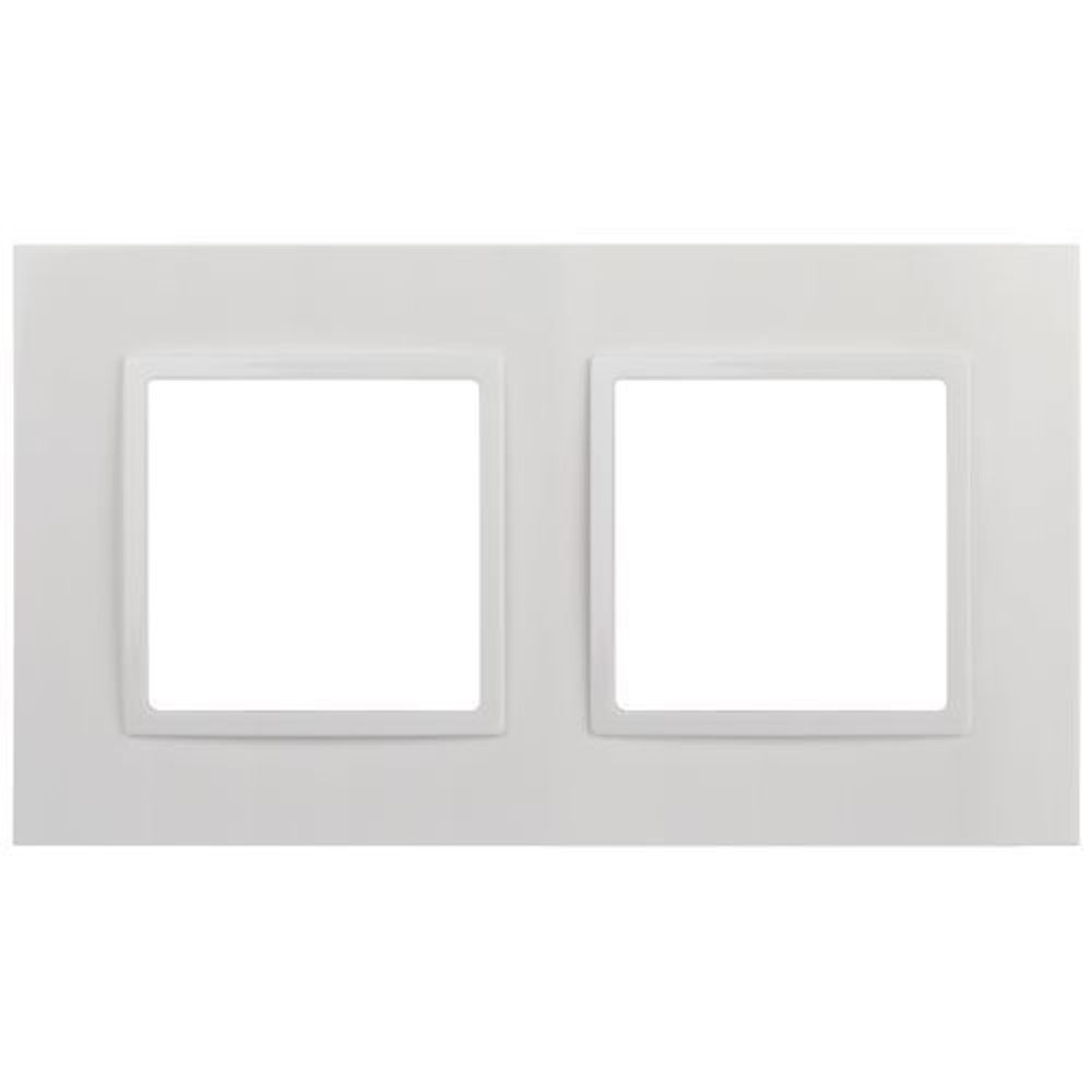 Рамка 2-м Elegance 14-5012-01 Classic бел. Эра Б0060576