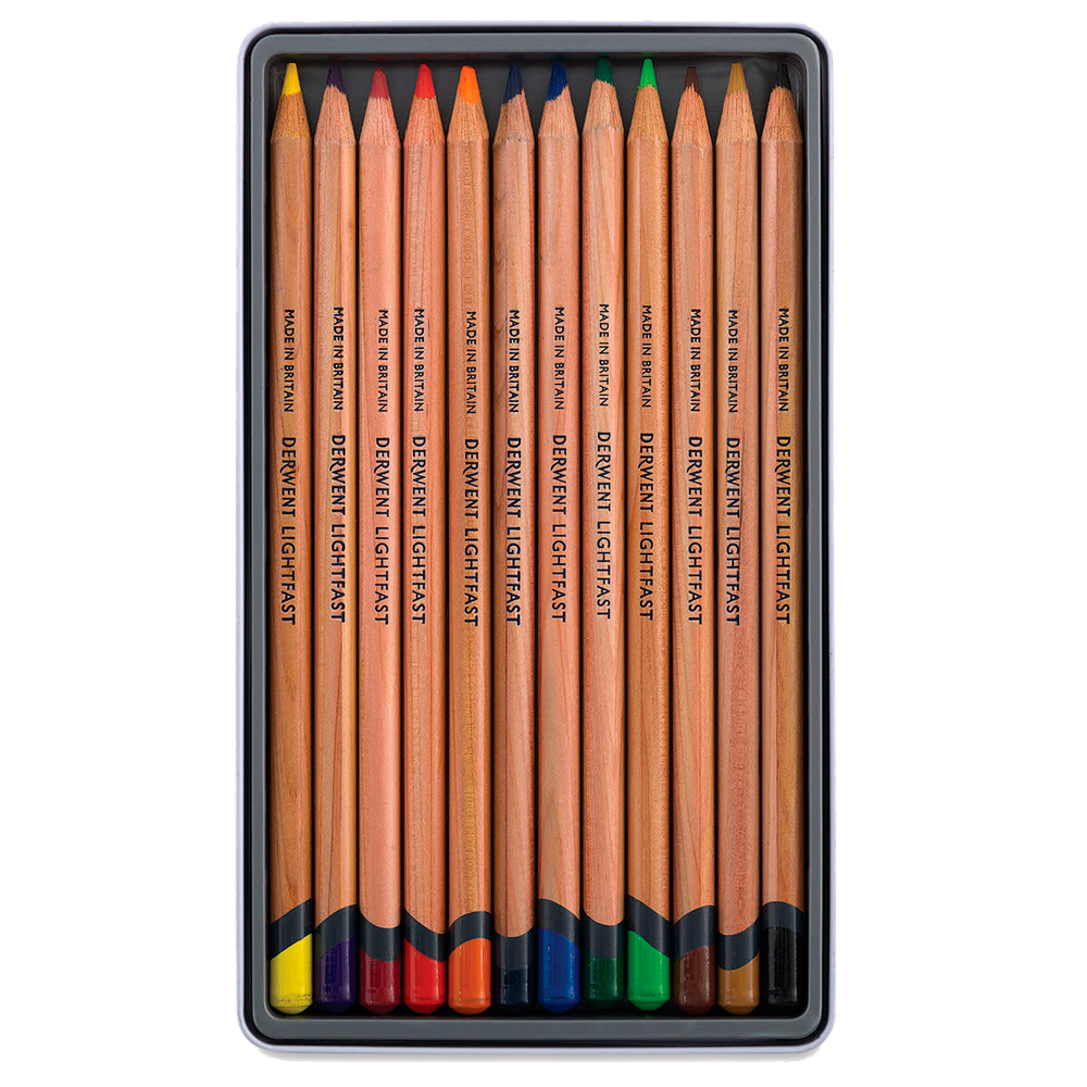 Derwent Lightfast. Набор 12 шт.