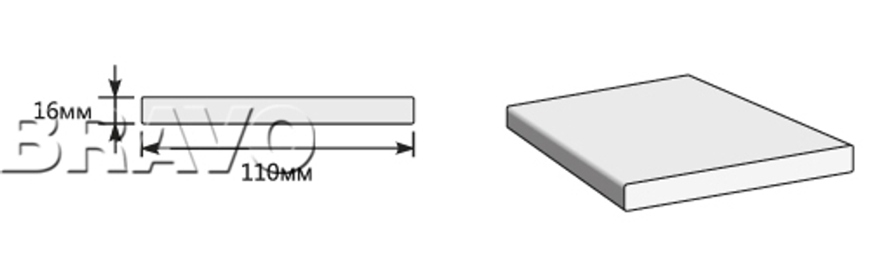 Добор 2050*110*16