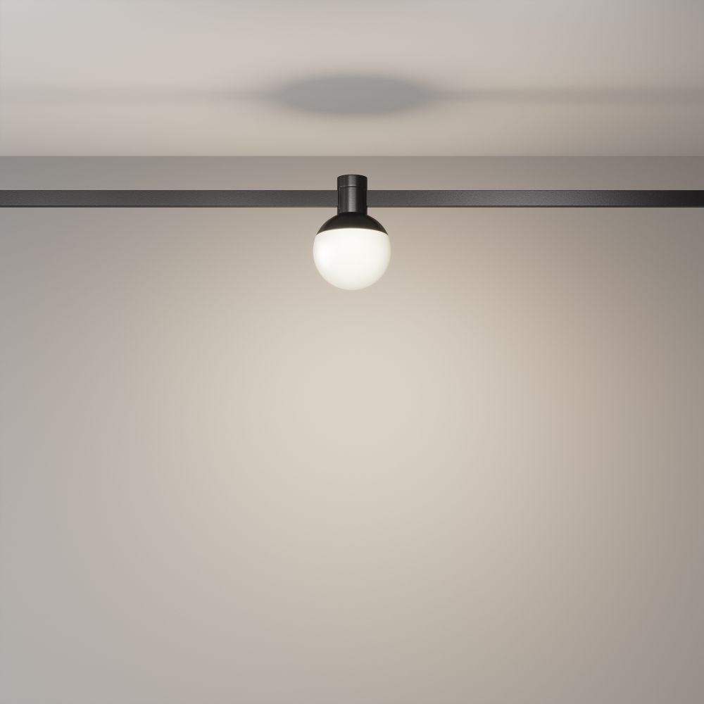 Трековый однофазный светодиодный светильник Maytoni Flarity   TR149-1-5W4K-B