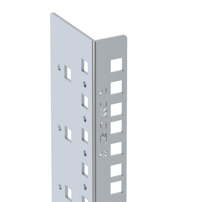 Вертикальные монтажные профили 24U, "L" для напольных 19" IT-корпусов ДКС серии CQE, 2шт