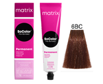 Matrix Краска для волос  SoColor Pre-Bonded 6BC Темный блондин коричнево-медный 90мл