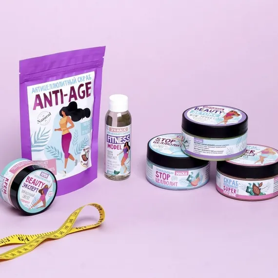 Обертывание антицеллюлитное Body mask Phytosonic для тела &quot;Beauty детокс&quot;, банан, 200 мл