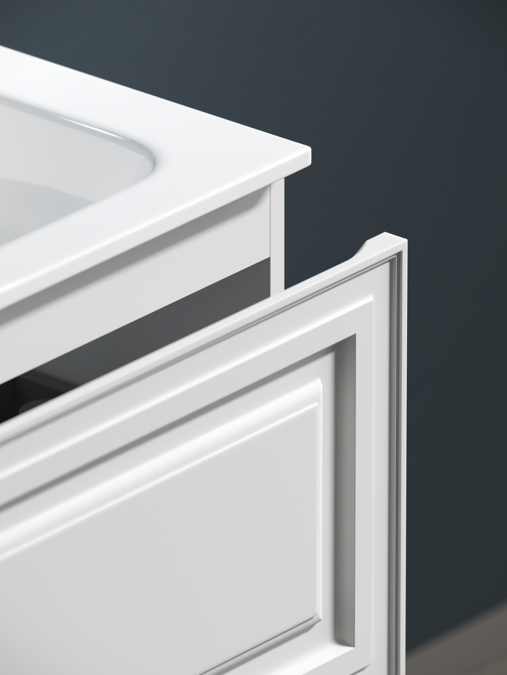 Тумба с раковиной Sancos Very 80 см VR80W bianco