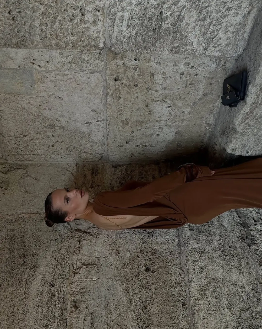 Платье Sunset maxi, Коричневый