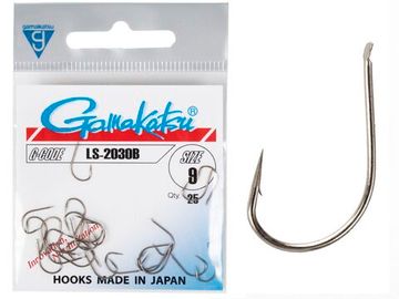 Крючки Gamakatsu LS-2030B HOOKS BRONZE разм. 09 25шт.