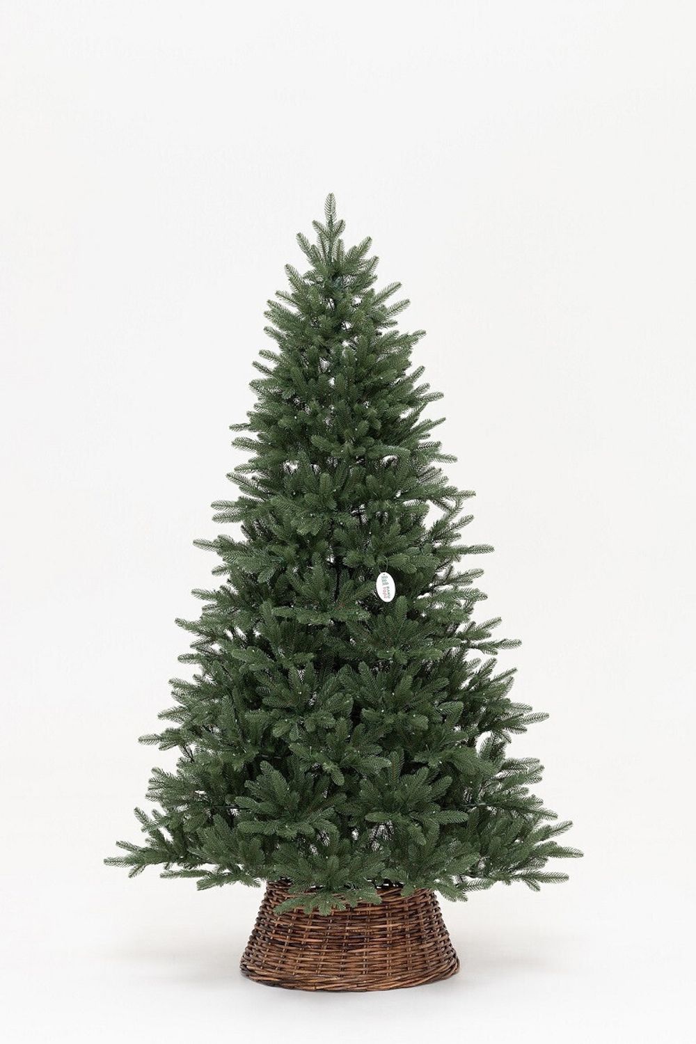 Елка с гирляндой "Никольская" (Литая хвоя) 240 см / 2,4 м