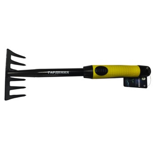 Грабли  6зуб прямые 2К ручка  ГАРДЕНИЯ  (ТН ВЭД 8201300000)