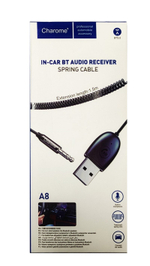 Bluetooth Aux адаптер CHAROME A8 (черный)