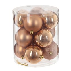 GAEM Набор из 12шт Украшение новогоднее "Шар", D 9 см, L9 W9 H9,5 см