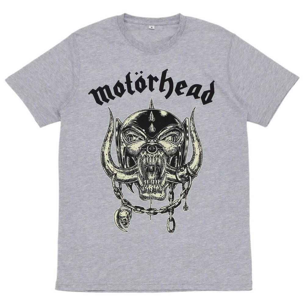 Футболка Motorhead Everything Louder меланжевая (887)