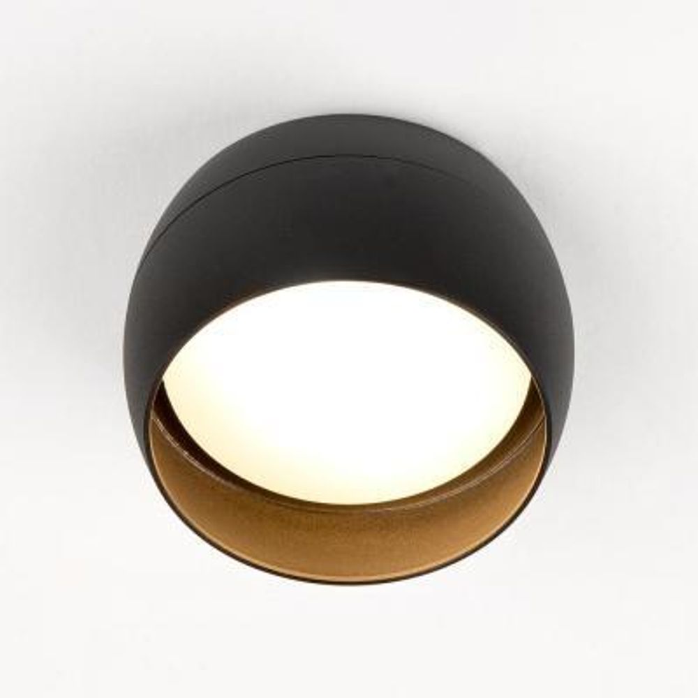 Спот GWL-GX53-M-IP20 Чаша Черный