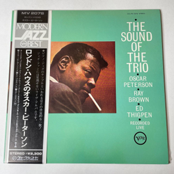 Винтажная виниловая пластинка LP Oscar Peterson, Ray Brown, Ed Thigpen The Sound Of The Trio (Japan 1973) (Obi)