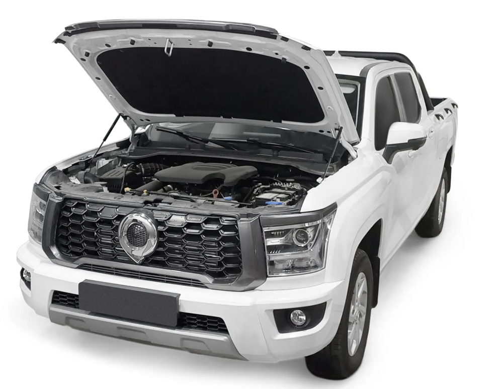 Упоры капота АвтоУпор для Great Wall Poer King Kong (2021-), Haval H5 (2023-)., 2 шт., UGWKPP011