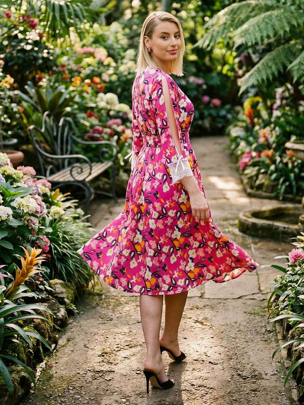 Платье Яна (розовое) П15633-33М LT Collection