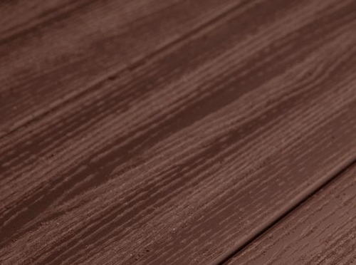 Террасная доска ДПК Padus (R) - радиальный распил терракот.