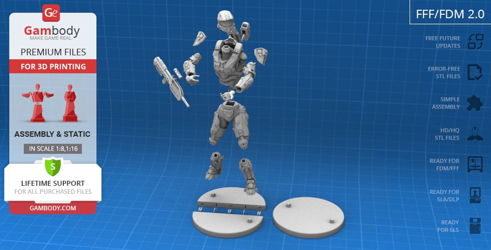 Master Chief Halo Фигурка