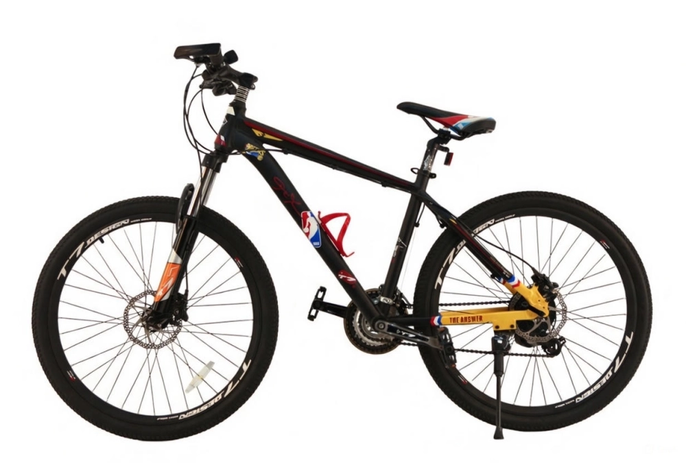 Велосипед 26" Т7 (NBA) 24скор (алюминиевая рама, гидравлический тормоз) Черный (T7-5)