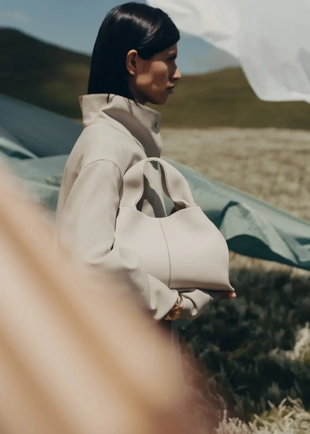 POLENE СУМКА NUMERO NEUF, ЦВЕТ МЕЛА