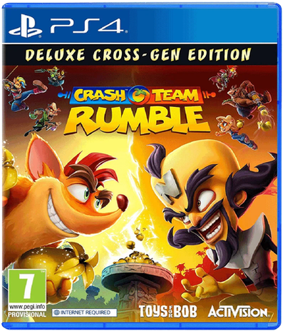 Игра Crash Team Rumble Deluxe Cross-Gen Edition (Английская версия) для PlayStation 4