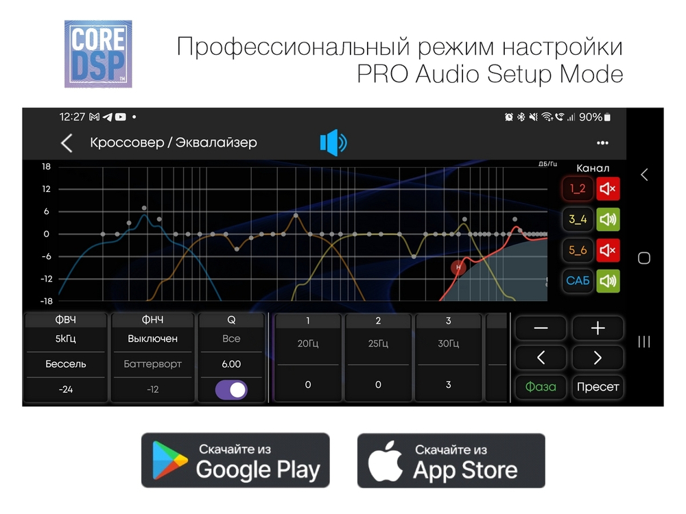 Автомагнитола Aura INDIGO-878DSP MkII