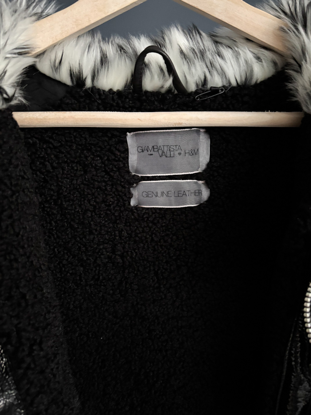 Натуральная дубленка Giambasita Valli & H&M, M