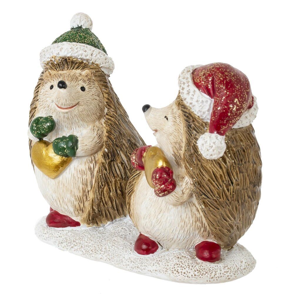 GAEM Фигурка декоративная "Ёжики", L12,5 W5 H9 см