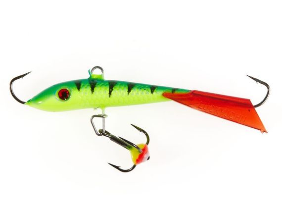 Балансир Lucky John FIN 4 с тр. 60мм/36RT блистер