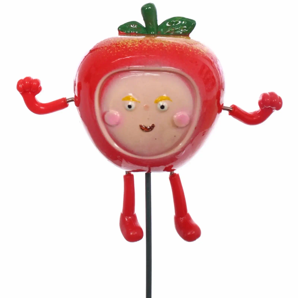 Фигура на спице «Яблочко» 10*10*60 см