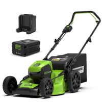 Аккумуляторная газонокосилка Greenworks GD60LM46HPK4,2502807UB.  60v, 46 см, АКБ 4 А·ч и ЗУ