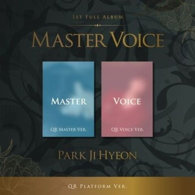 Альбом PARK JI HYEON - MASTER VOICE 1st Full Album QR PLATFORM 2 Version SET