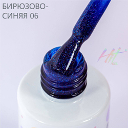 Гель-лак ТМ "HIT gel" №06 Blue, 9 мл