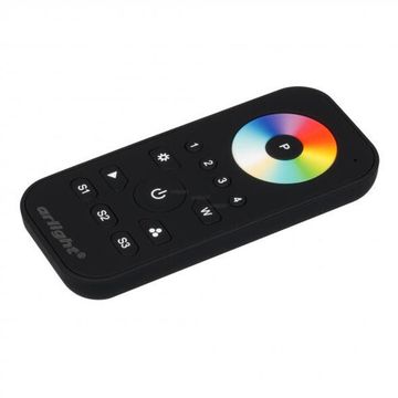 Пульт 020737 черный SR-2819SP (RGBW 4 зоны) Arlight