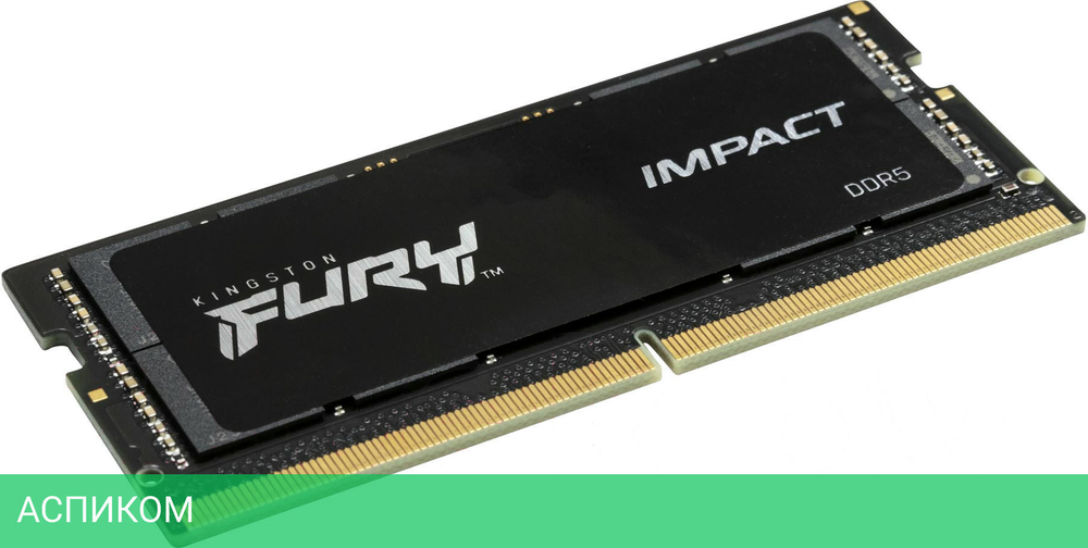 Оперативная память Kingston Fury Impact 16GB DDR5 (KF556S40IB-16)