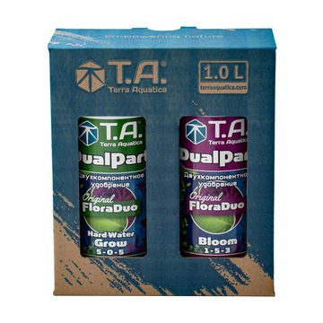 Набор минеральных удобрений для жесткой воды Terra Aquatica DualPart Set HW 1 л
