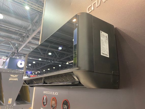 Сплит-система инверторного типа Royal Thermo Barocco DC RTBI-12HN8/black комплект