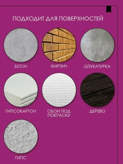 Краска моющаяся SYIFAT Фиолетовая для ПВЗ 2,7 л. RAL4006 Цветная акриловая интерьерная Для стен и потолков Для обоев Без запаха Быстросохнущая Матовая