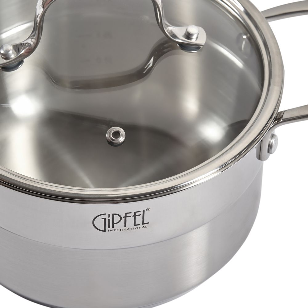 Кастрюля из нержавеющей стали Gipfel Gala 1273 18 см/2,3 л
