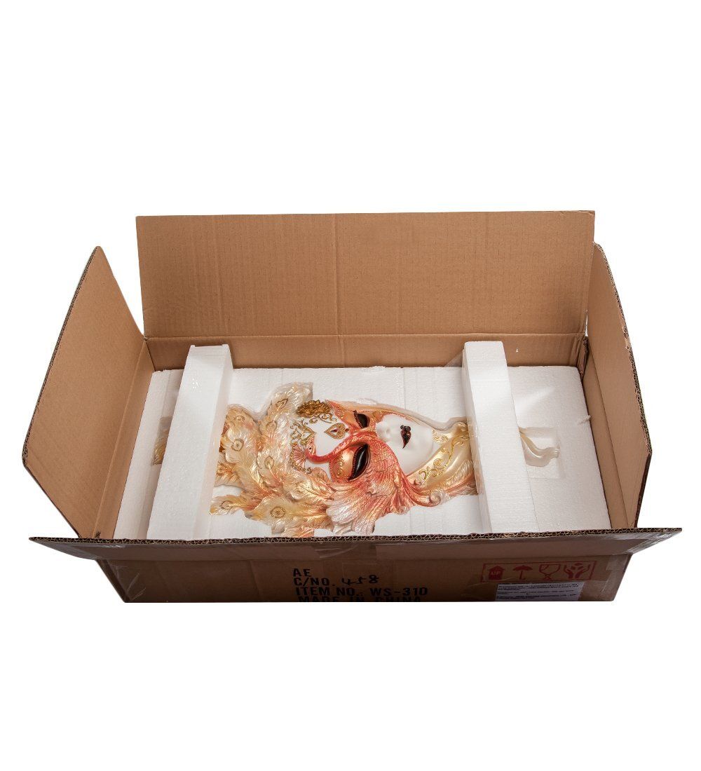 WS-310 Венецианская маска «Павлин» бол.