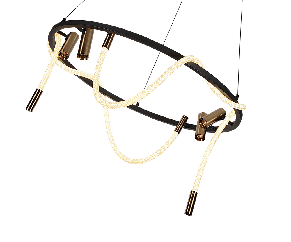 08039K-80A,19(20) Подвес Кайли черный/бронза