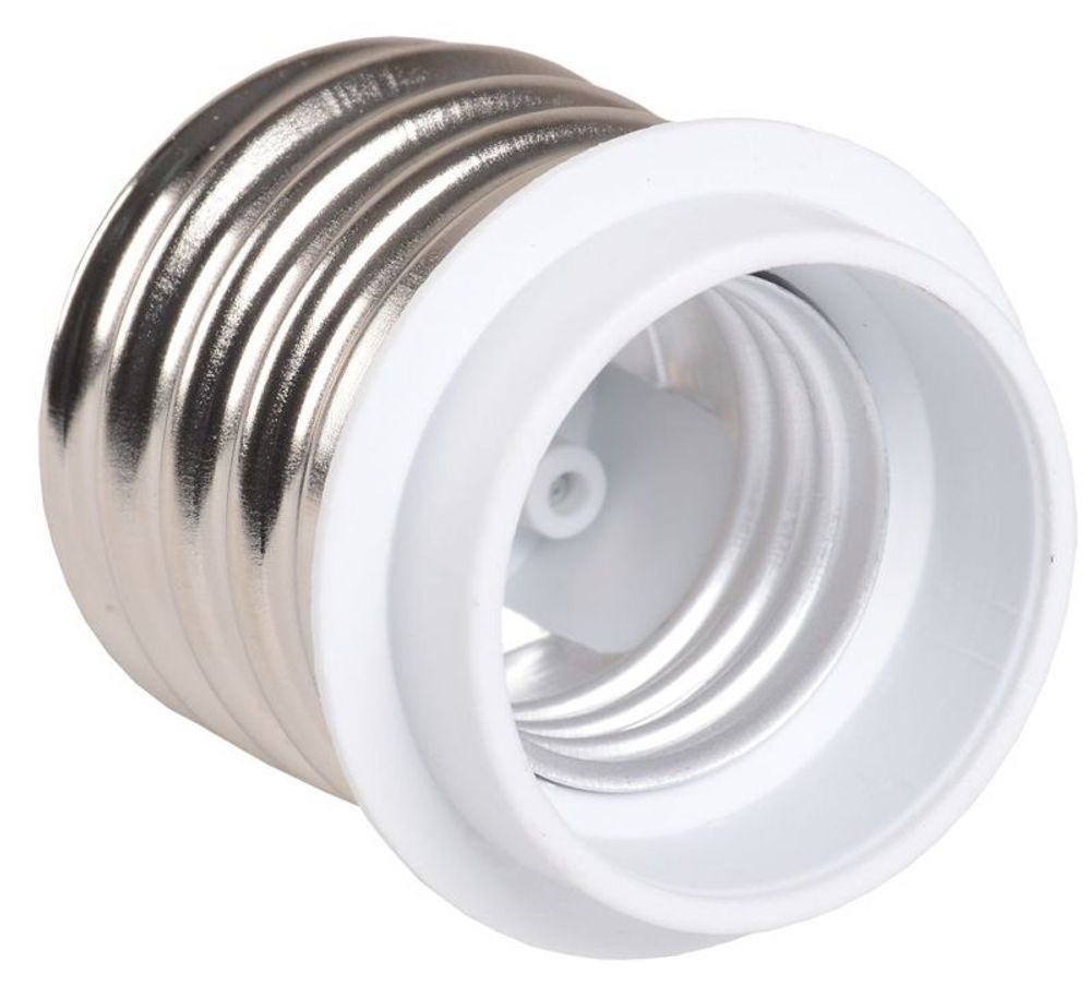 Патрон-переходник для ламп с цоколем E27 на цоколь E40 ПР40-27-К02 пластик. бел. (инд. упак.) IEK EPR31-01-01-K01 Патрон-переходник для ламп с цоколем E27 на цоколь E40 ПР40-27-К02 пластик. бел. (инд. упак.) IEK EPR31-01-01-K01