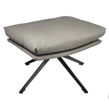 Оттоманка Bradex Home HUG светло-серый, экокожа