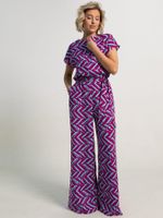 Комбинезон Сезария (фуксия/голубой) К15675-5М LT Collection