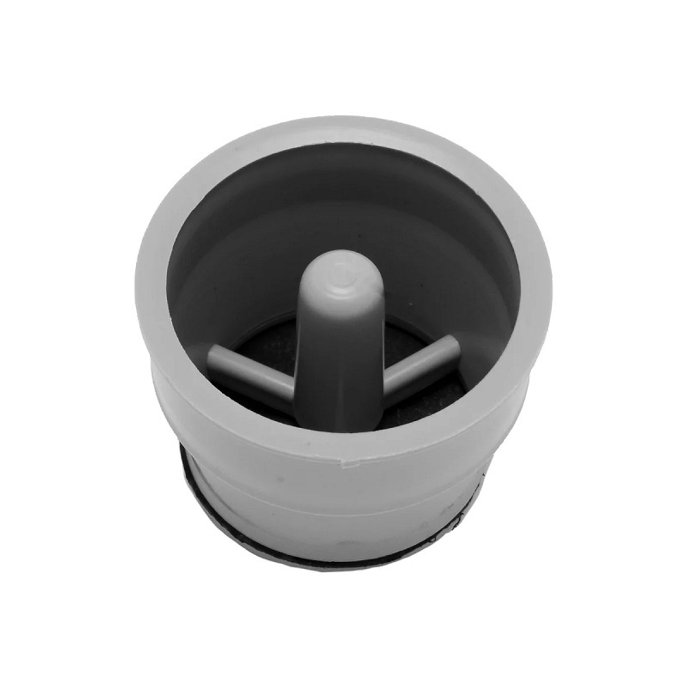 Трап горизонтальный 150х150 мм нержавеющая сталь d=50 мм