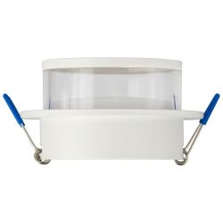 Светильник встраиваемый декоративный ЭРА DK99 WH под лампу MR16 GU5.3 белый